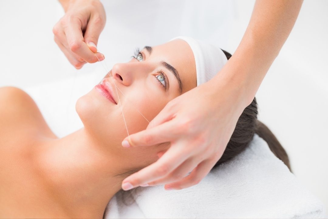 Depilação Buço com Linha